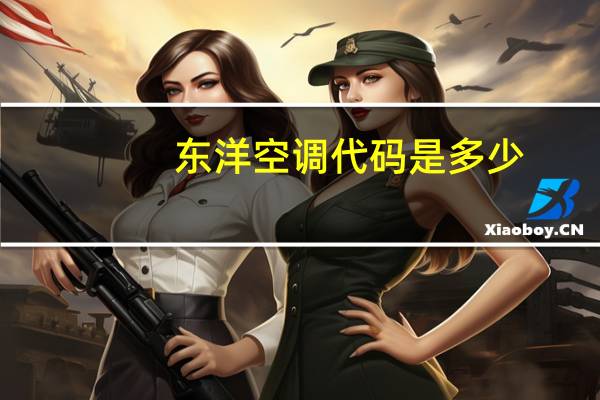 东洋空调代码是多少