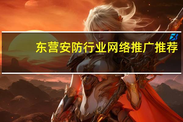 东营安防行业网络推广推荐