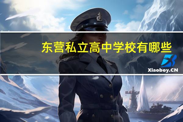 东营私立高中学校有哪些