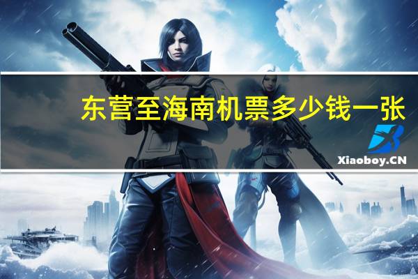 东营至海南机票多少钱一张