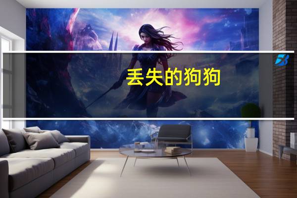 丢失的狗狗