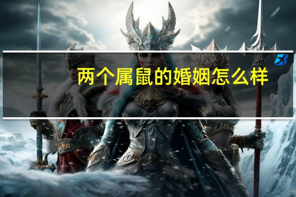 两个属鼠的婚姻怎么样