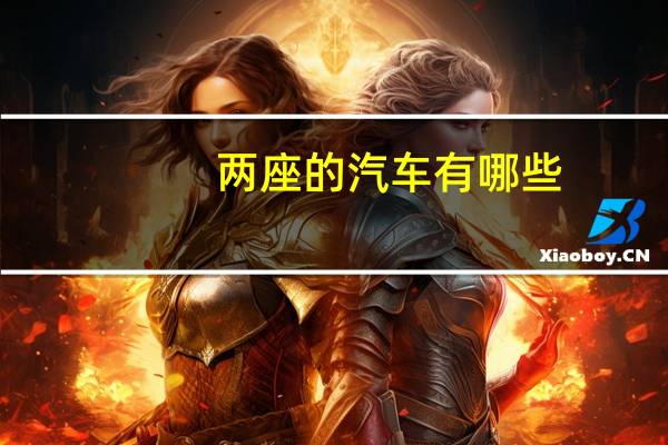 两座的汽车有哪些