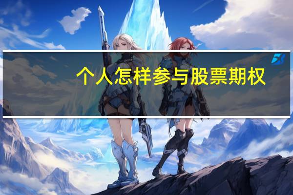 个人怎样参与股票期权