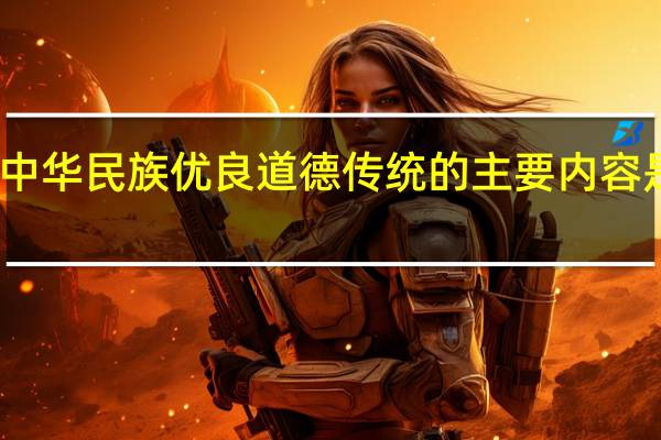 中华民族优良道德传统的主要内容是什么