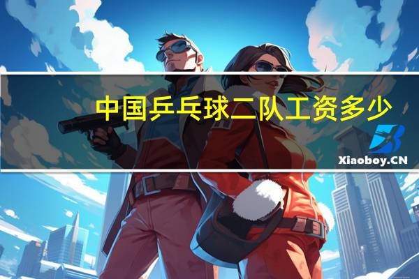 中国乒乓球二队工资多少