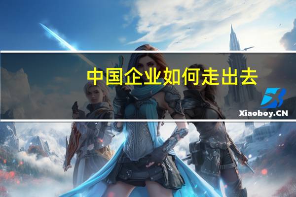 中国企业如何走出去