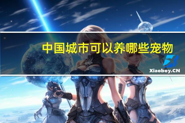 中国城市可以养哪些宠物