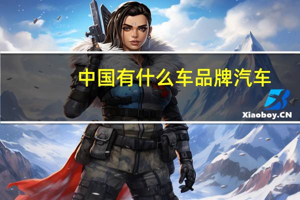 中国有什么车品牌汽车