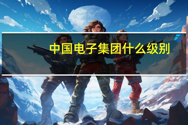 中国电子集团什么级别