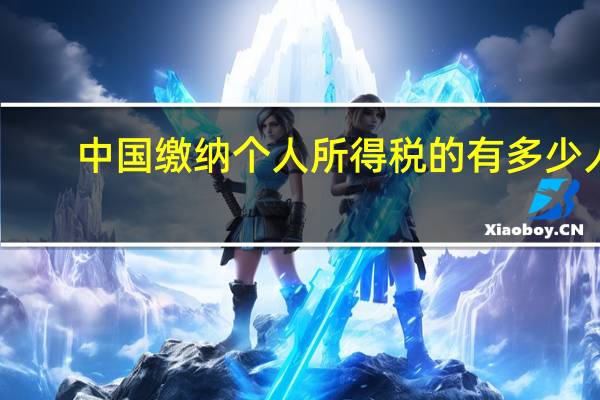 中国缴纳个人所得税的有多少人