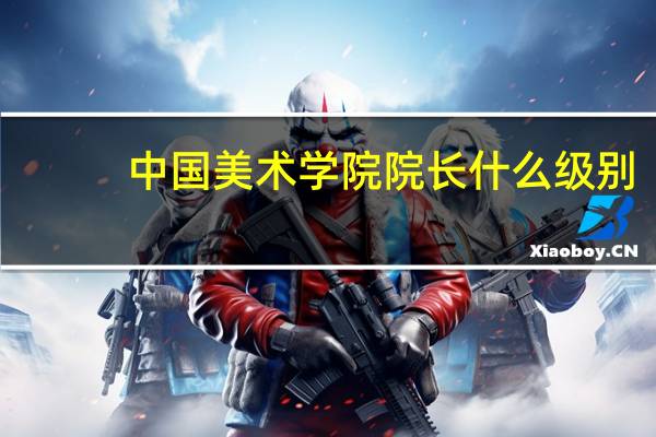 中国美术学院院长什么级别