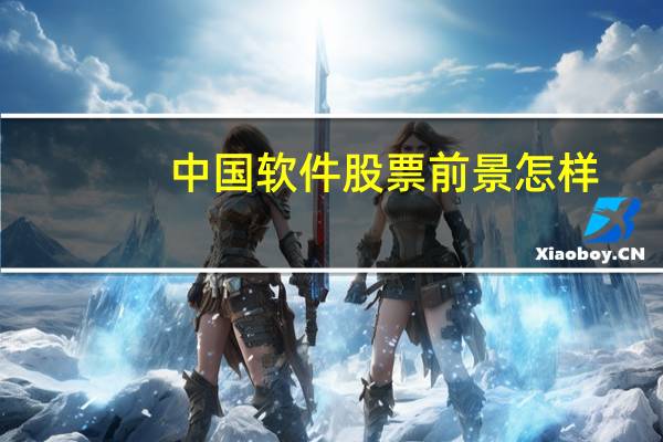 中国软件股票前景怎样