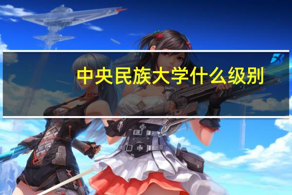 中央民族大学什么级别