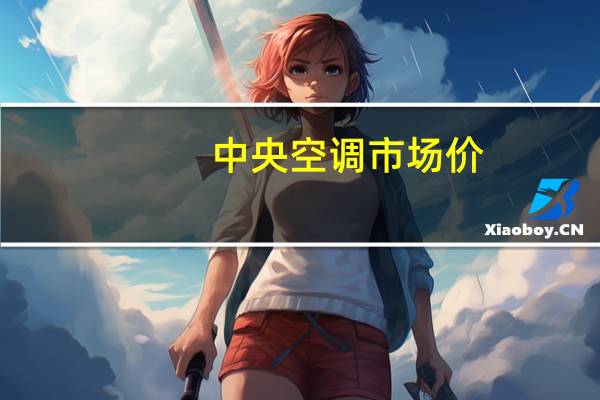 中央空调市场价