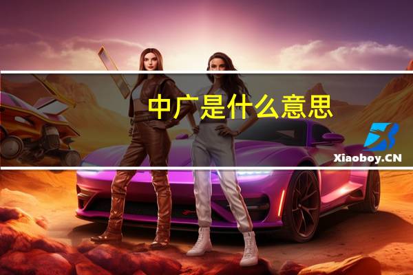 中广是什么意思