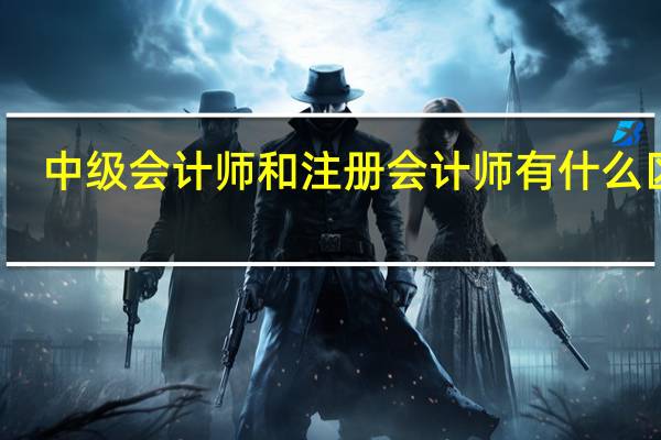 中级会计师和注册会计师有什么区别