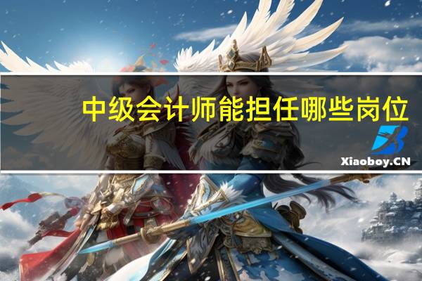 中级会计师能担任哪些岗位
