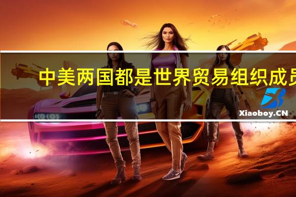 中美两国都是世界贸易组织成员