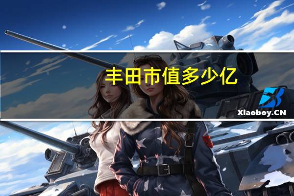 丰田市值多少亿