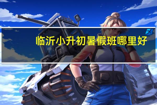 临沂小升初暑假班哪里好