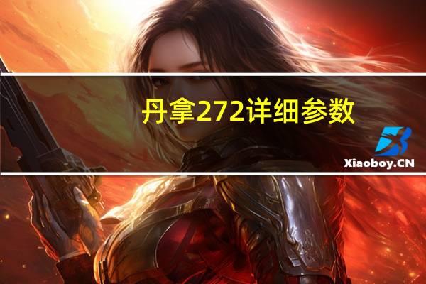 丹拿272详细参数