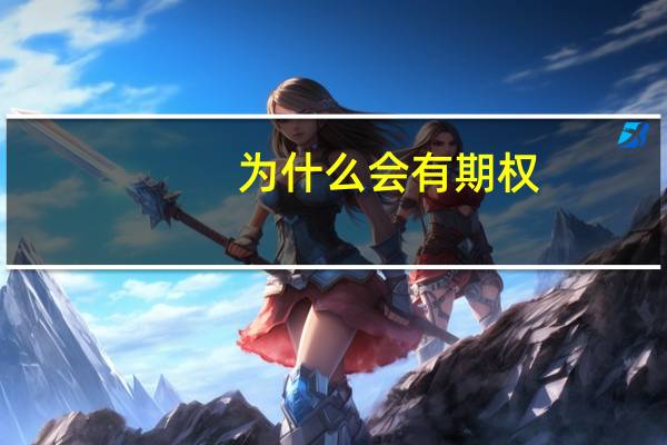 为什么会有期权