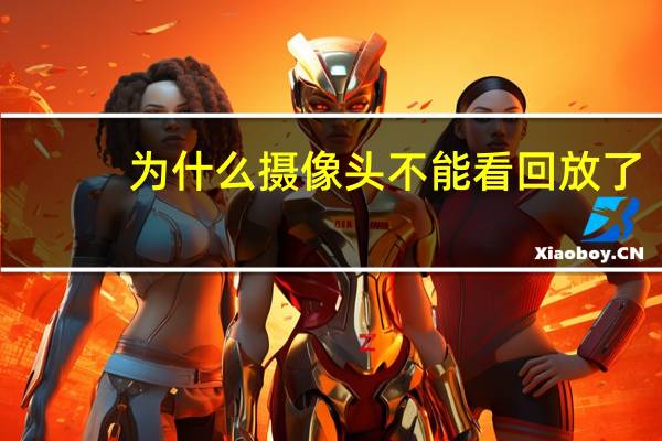 为什么摄像头不能看回放了