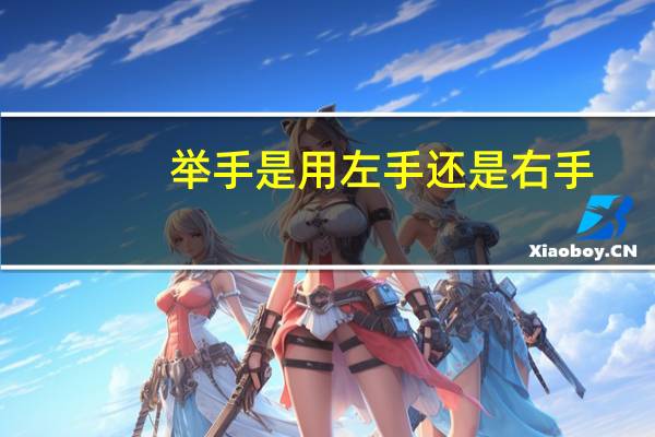 举手是用左手还是右手