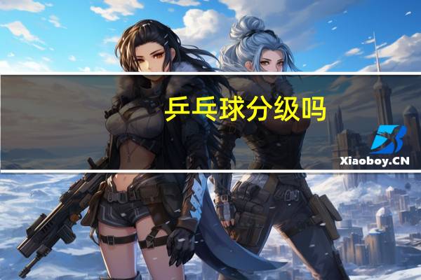 乒乓球分级吗