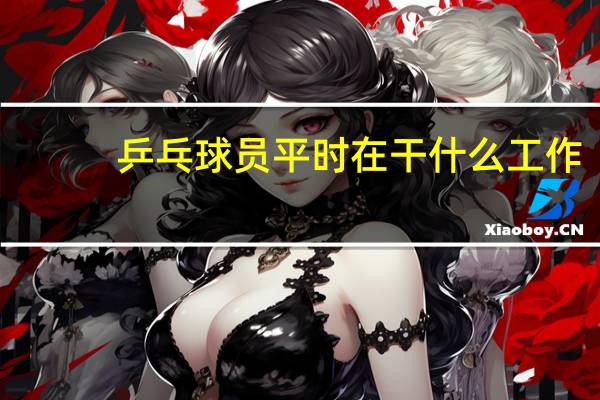 乒乓球员平时在干什么工作