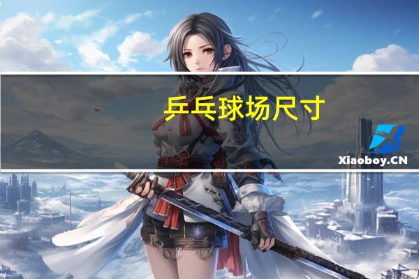 乒乓球场尺寸