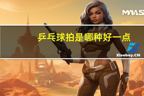 乒乓球拍是哪种好一点
