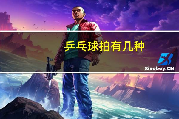 乒乓球拍有几种
