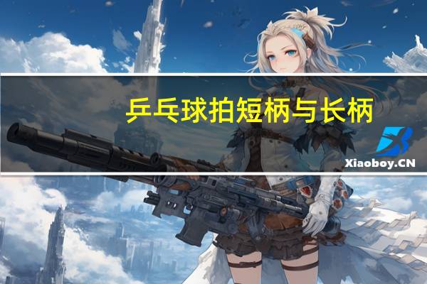 乒乓球拍短柄与长柄