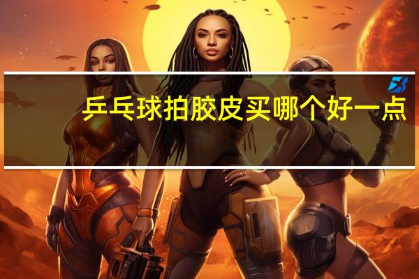 乒乓球拍胶皮买哪个好一点