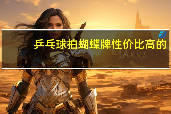 乒乓球拍蝴蝶牌性价比高的
