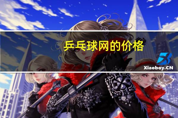乒乓球网的价格