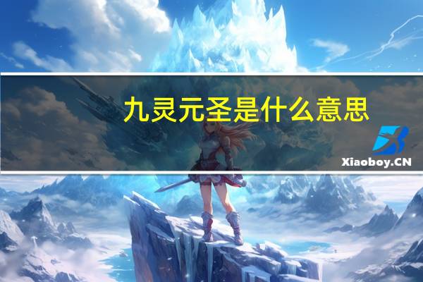 九灵元圣是什么意思