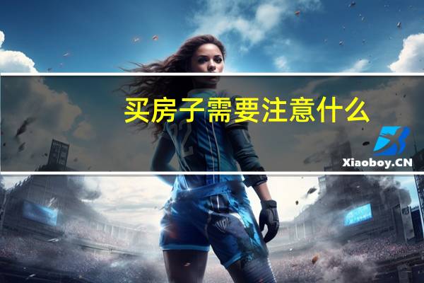 买房子需要注意什么