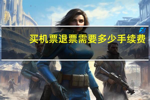 买机票退票需要多少手续费