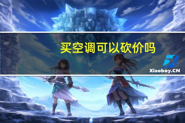 买空调可以砍价吗