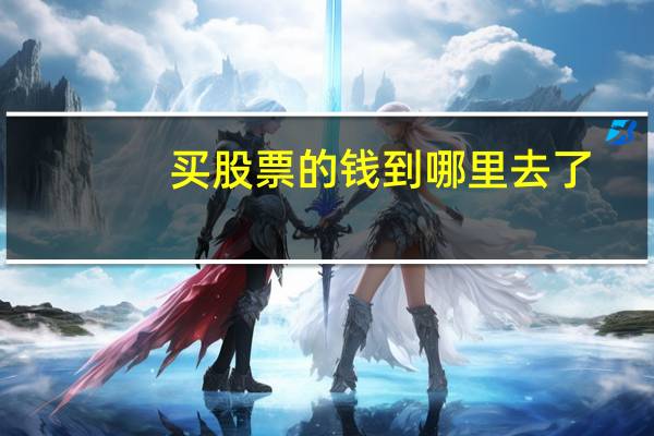 买股票的钱到哪里去了