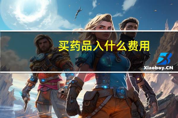买药品入什么费用