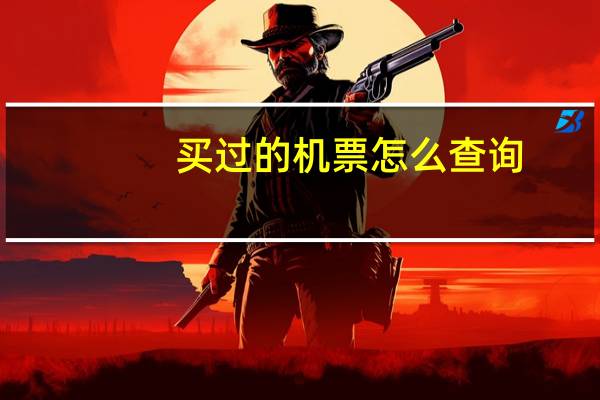 买过的机票怎么查询