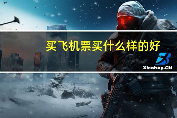 买飞机票买什么样的好