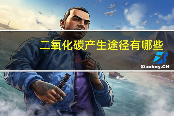 二氧化碳产生途径有哪些