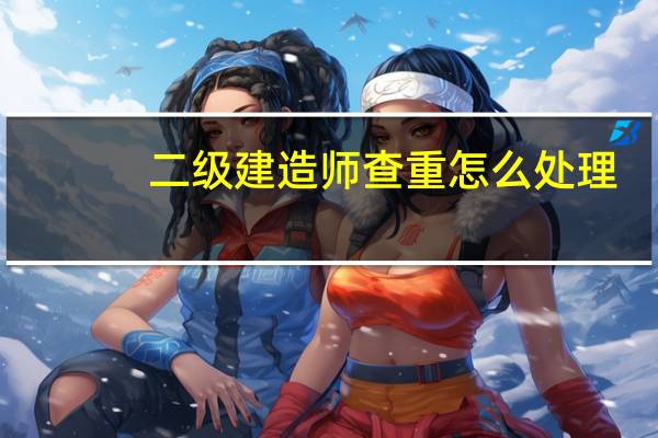 二级建造师查重怎么处理