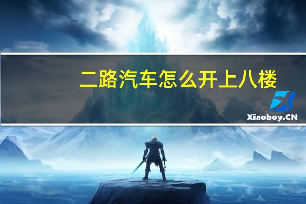 二路汽车怎么开上八楼