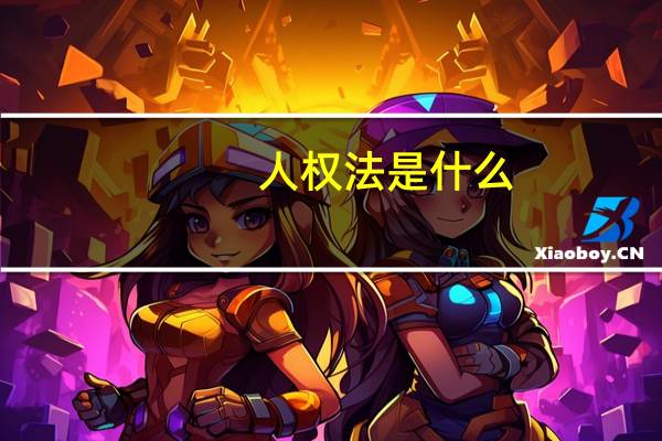 人权法是什么